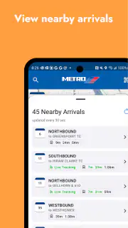 RideMETRO screenshot 3