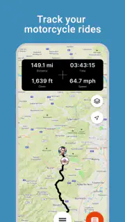 RISER - the motorcycle app screenshot 1