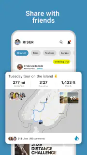 RISER - the motorcycle app screenshot 3