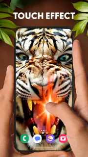 Roaring Tiger Live Wallpaper screenshot 2