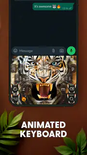 Roaring Tiger Live Wallpaper screenshot 3