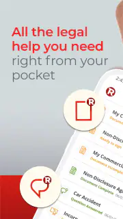 Rocket Lawyer Legal & Law Help screenshot 1