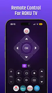 Roku Remote Control & TV Cast screenshot 1