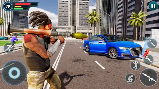 Rope Gangster Crime City screenshot