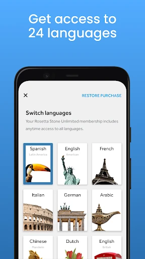Rosetta Stone: Learn, Practice screenshot