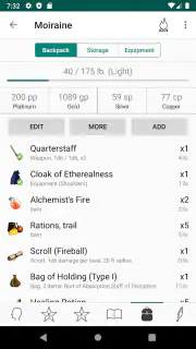RPG Scribe Pathfinder & 3.5e screenshot 2