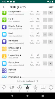 RPG Scribe Pathfinder & 3.5e screenshot 5
