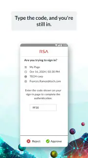 RSA Authenticator (SecurID) screenshot 6