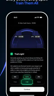 Runout Poker Trainer GTO Coach screenshot 7