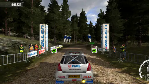 Rush Rally 3 Demo screenshot 1
