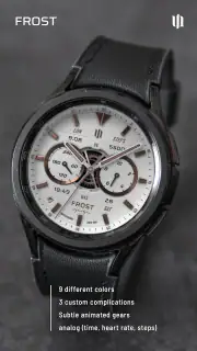 S4U Frost - classic watch face screenshot 2