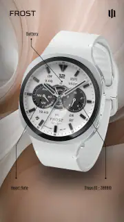 S4U Frost - classic watch face screenshot 3
