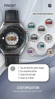 S4U Frost - classic watch face screenshot 8
