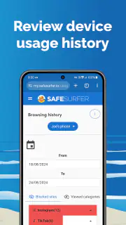 Safe Surfer: Block Porn & Apps screenshot 3