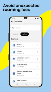 Saily: An eSIM travel app screenshot 5