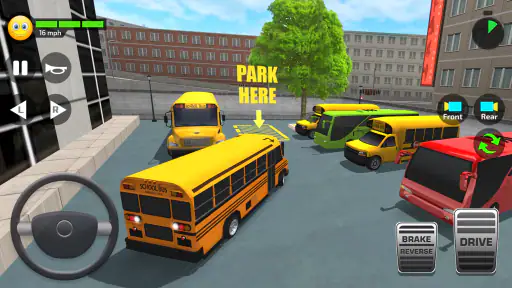 School Bus Simulator Driving screenshot 1