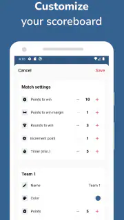 Scoreboard - Keep score screenshot 5