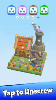Screw Out 3D: Nut Sort Jam screenshot 8
