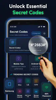 Secret Codes & Device Info screenshot 2