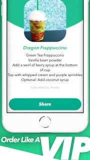 Secret Menu for Coffee Recipes screenshot 2