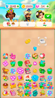 Secrets of Paradise Merge Game screenshot 2