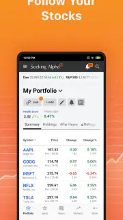 Seeking Alpha: News & Analysis screenshot 1