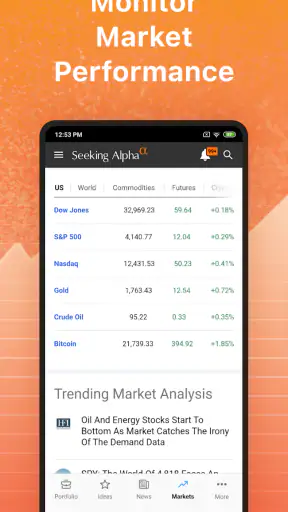 Seeking Alpha: News & Analysis screenshot