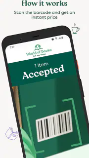 Sell books with World of Books screenshot 2