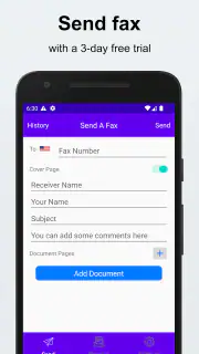 Send & Receive Fax Number screenshot 3