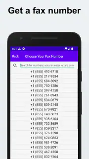 Send & Receive Fax Number screenshot 5