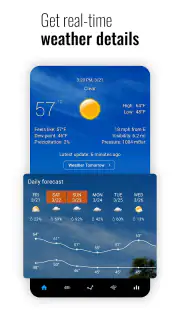 Sense flip clock & weather Pro screenshot 3