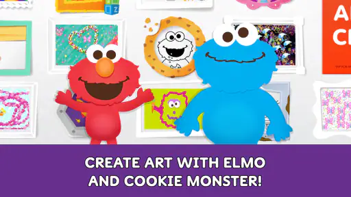 Sesame Street Art Maker screenshot 1