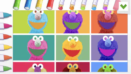 Sesame Street Art Maker screenshot 6