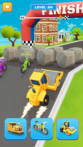 Shape Transforming: Shape Race screenshot