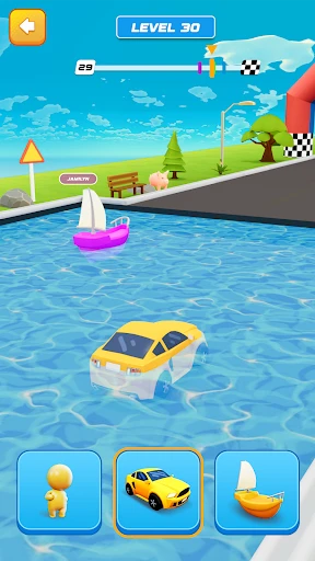 Shape Transforming: Shape Race screenshot