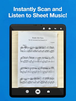 Sheet Music Scanner & Reader screenshot