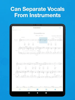 Sheet Music Scanner & Reader screenshot