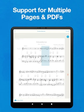 Sheet Music Scanner & Reader screenshot