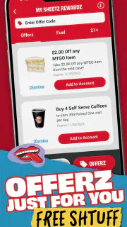 Sheetz Food Delivery & Rewards screenshot 5
