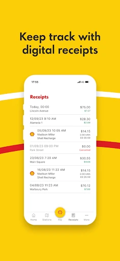 Shell: Fuel, Charge & More screenshot