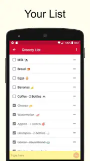 Shopping List - Simple & Easy screenshot 3