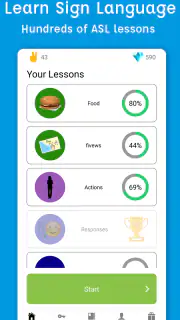 Sign Language ASL Pocket Sign screenshot 1
