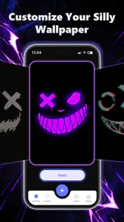 Silly Fun Smile Live Wallpaper screenshot 3