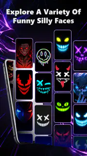 Silly Fun Smile Live Wallpaper screenshot 5