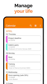 Simple Calendar screenshot 4