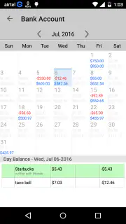 Simple Checkbook Ledger screenshot 3