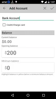 Simple Checkbook Ledger screenshot 4