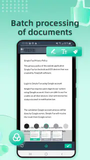 Simple Fax-Send Fax from Phone screenshot 7