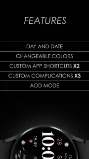 Simple Floral Watch Face screenshot 6
