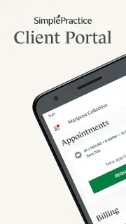 SimplePractice Client Portal screenshot 1